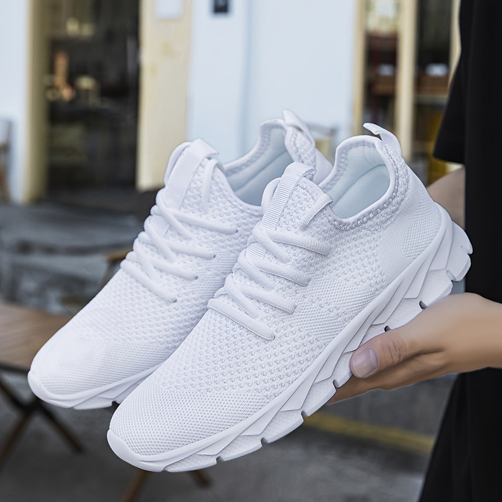 Lightweight Sneakers, Athletic Breathable Lace-ups